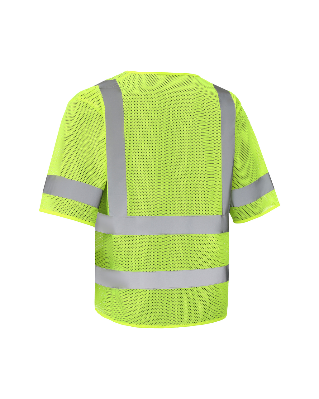 Kiwi High Visibility ANSI/ISEA 107-2020, Type R, Class 3 Dual Band Neon Short Sleeve Safety Vest [72200]